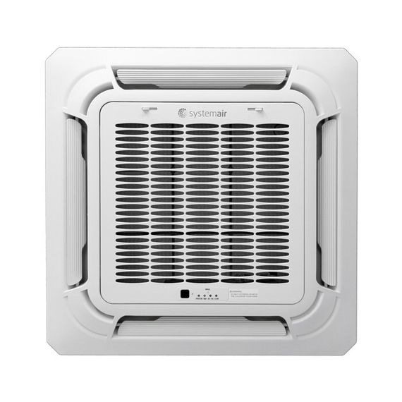 Кассетный кондиционер Systemair SYSPLIT CASSETTE 60 EVO HP R — (1)