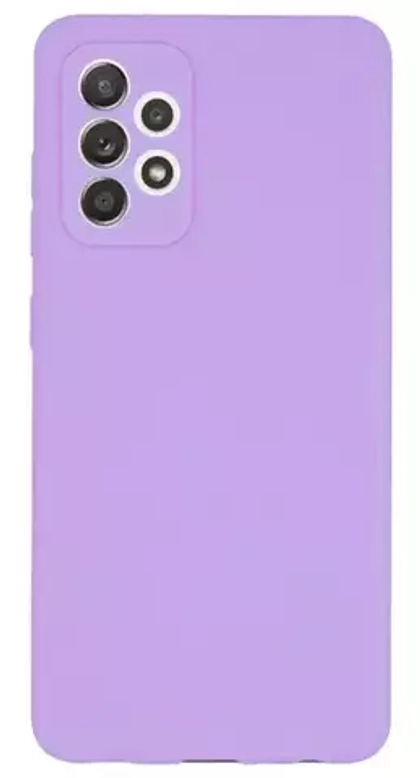 Накладка Samsung A24 4G/5G силикон матовый лиловый Soft Case Zibelino