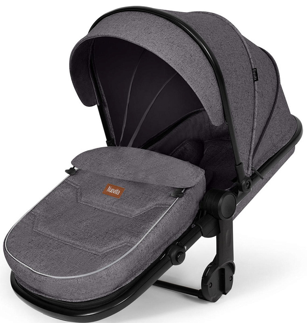 Детская коляска Nuovita Luno 2 в 1 Grigio/Серый