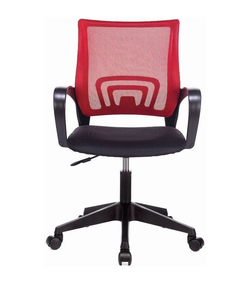 Кресло Бюрократ CH-695NLT красный TW-35N сиденье черный TW-11 сетка/ткань крестовина пластик (1482940)