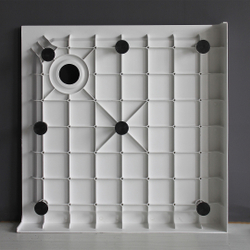 Душевой поддон квадратный RGW SMC-C-088 Белый (900x900)