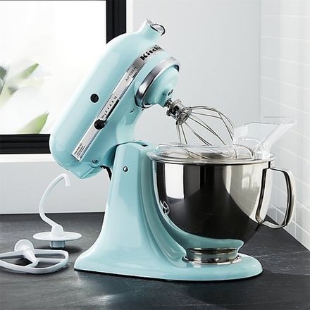 Миксер KitchenAid Artisan планетарный голубой 5KSM175PSEIC