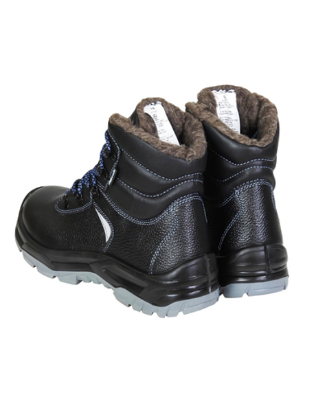 Ботинки SAVЁL-ГЕРМЕС-ЗИМА кожа, шерстин, МП, ПУ-ТПУ