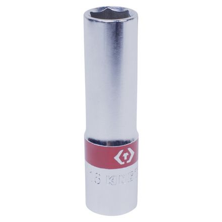 Цена на KING TONY (323514S) Головка торцевая глубокая шестигранная 3/8", дюймовая 7/16"