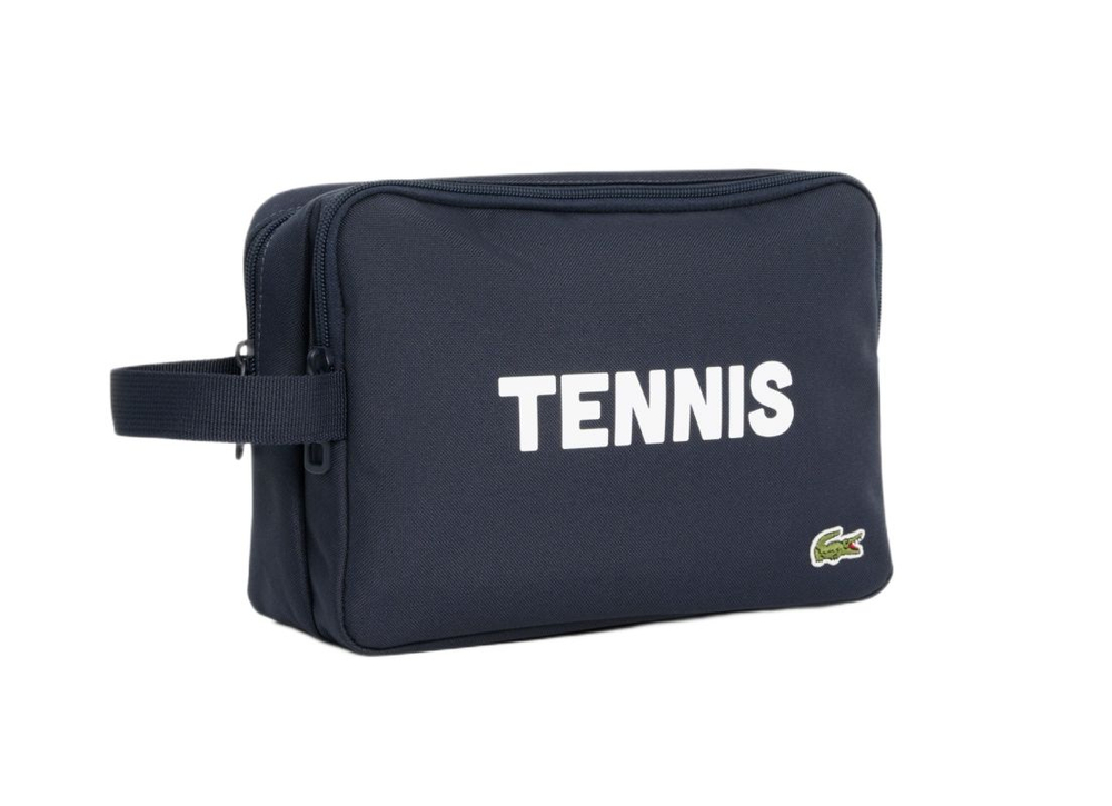 Косметичка Lacoste Neocroc Vanity - navy blue/white