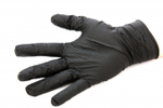 Glosswork Nythril Gloves Прочные нитриловые перчатки с текстурой, цвет черный/50 шт, L