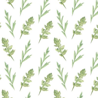 Бесшовный принт c маками