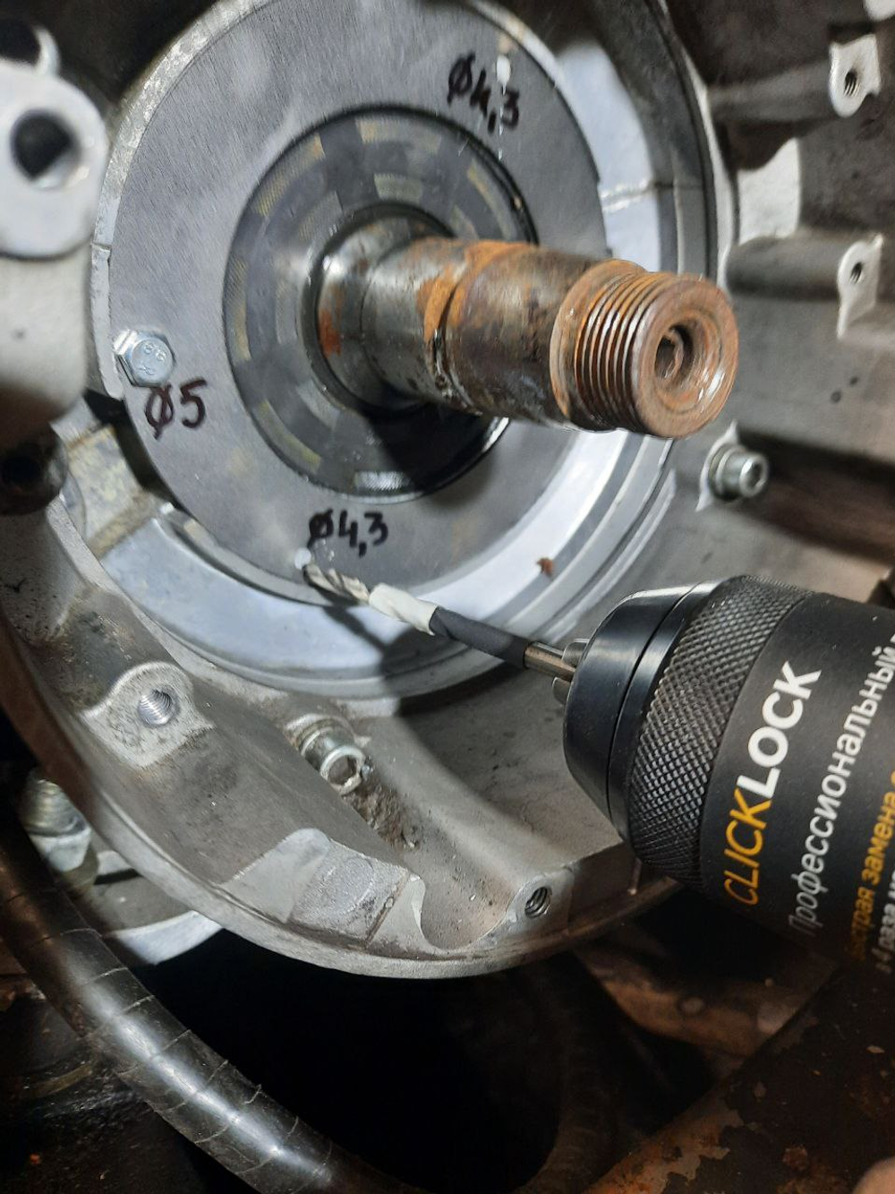 Шаблон для установки магдино на Тайгу