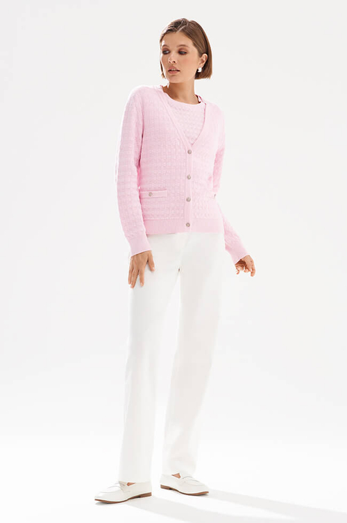 1979 Кардиган женский (розовый)