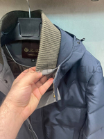 Мужская зимняя куртка с капюшоном Loro Piana