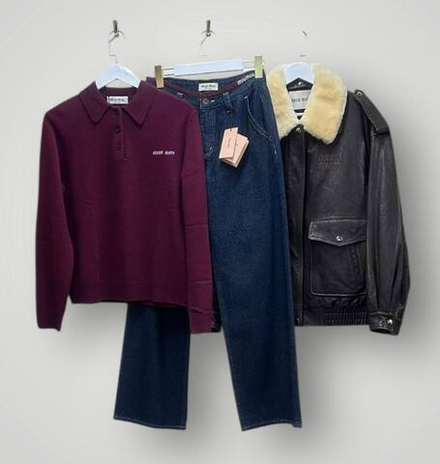 Джинсы MIU MIU