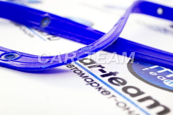 Прокладка масляного поддона силиконовая синяя с металлическими шайбами на ВАЗ 2108-2115, Приора, Калина, Гранта