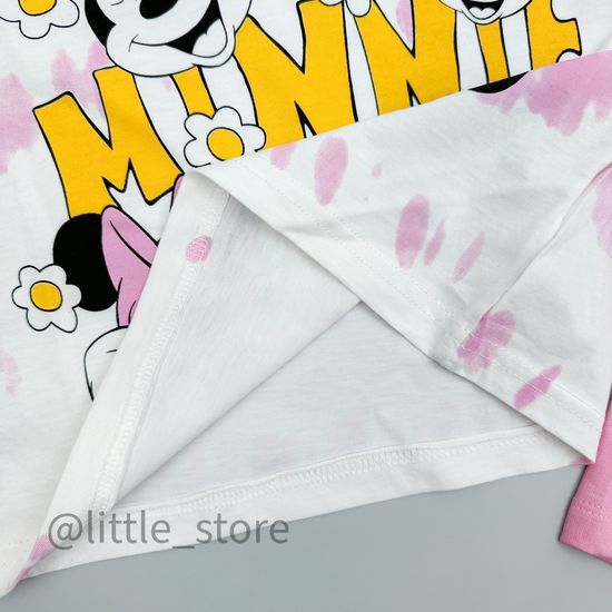 Комплект "Минни" белый/розовый