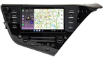 Магнитола для Toyota Camry 70 2017-2020 (c JBL и климатом на ШГУ) - Carmedia SF-9695 QLed, Android 13, TS20, CarPlay, SIM-слот
