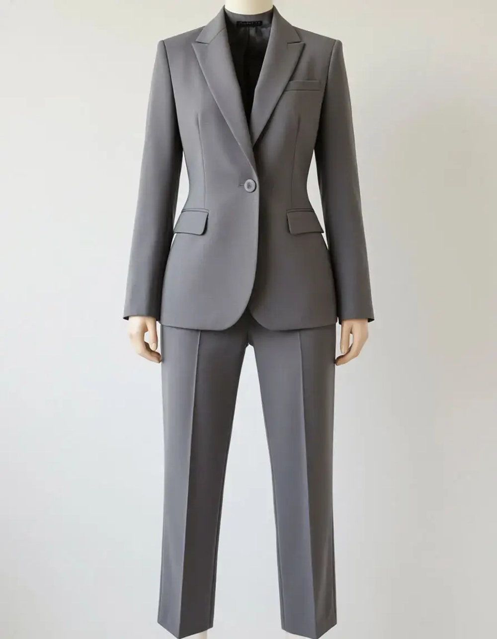 Костюм классический женский QOZA, серый, р. xs-xl