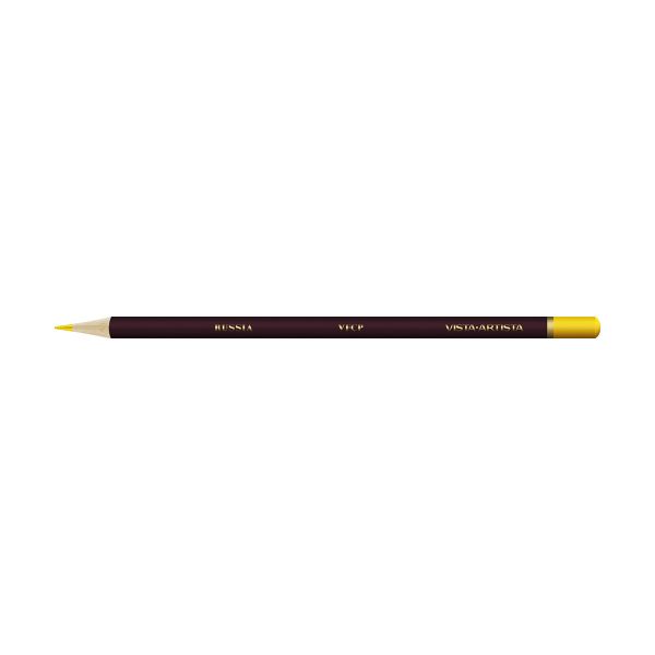 Карандаш цветной заточенный, 6 шт, 220 Кадмиевый желтый светлый (Cadmium yellow light), Vista-Artista VFCP