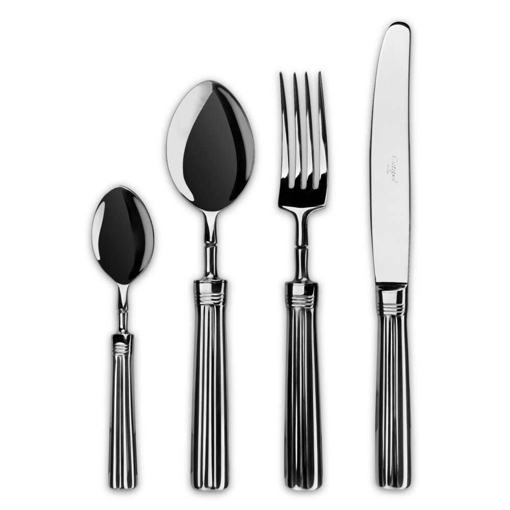 Набор столовых приборов на 6 персон 24 предмета Cutipol Fontainebleau Bright в подарочной упаковке