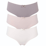 Набор из 3 трусиков-шортов Olivia нюдовых цветов (Размер: S) (Цвет: разноцветный)