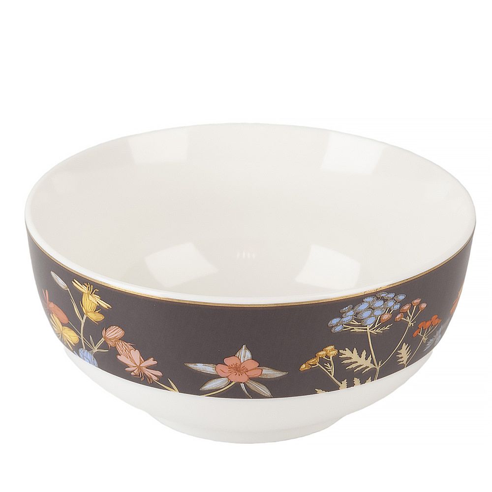 Салатник "Greige" d= 14см (min12) (фарфор) (транспортная упаковка)