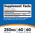Nutricost, TUDCA, 250 мг, 60 капсул