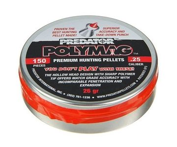 Пули JSB Predator Polymag 6,35 мм, 1,68 г (150 штук)