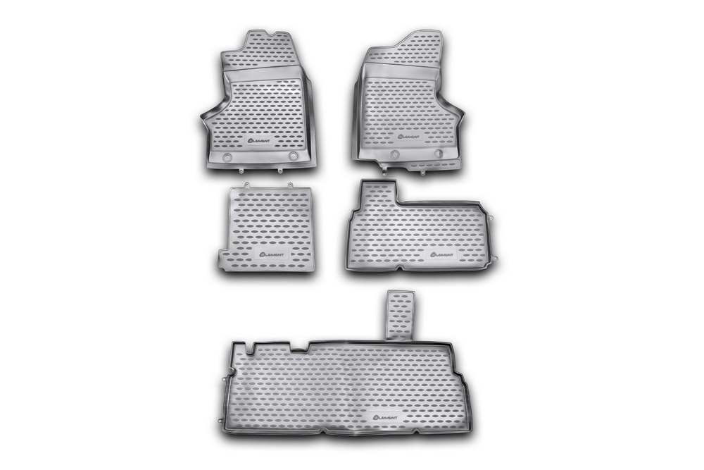 Коврики в салон для ГАЗ ГАЗель-фермер (Бизнес) 330232, 1995-, 5 шт (полиуретан) NLC.53.10.210KH