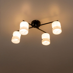 Citilux Нильс CL132145 Люстра потолочная Чёрная