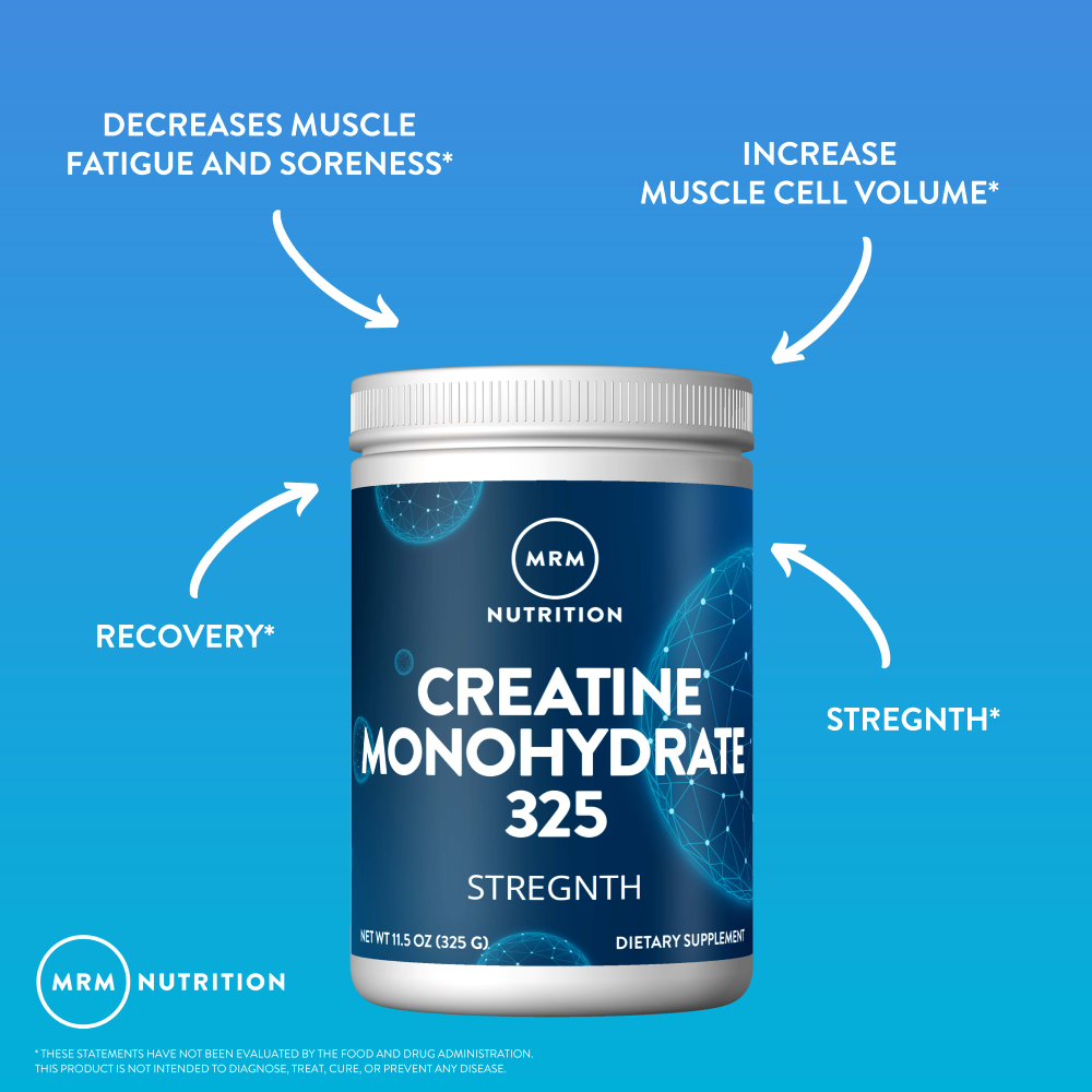 MRM Nutrition, Моногидрат креатина 325 г (11,5 унции)