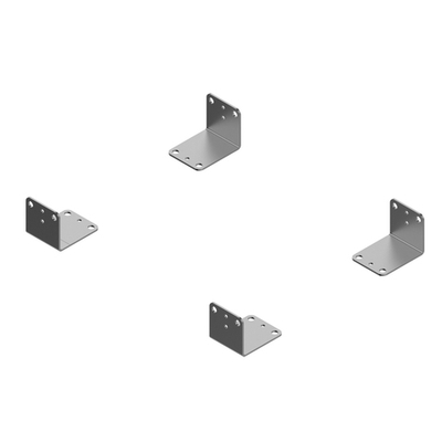 MENAGE CONFORT Крепление ко дну корпуса, 4 шт., для направляющих Hettich Quadro, сталь