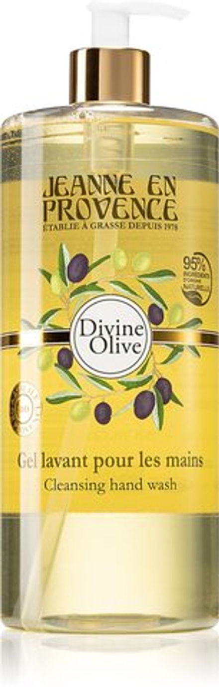 Jeanne en Provence Divine Olive - жидкое мыло для рук /   1000  ml  / GTIN 3430750130295