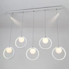 Подвесной светильник LED4U L7103-7 WТ