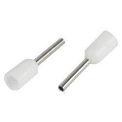 Наконечник-гильза ЭРА NO-225-01 НШвИ 0.5-8 с изолированным фланцем упаковка 10 шт