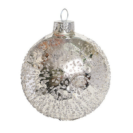 Шар "Ледяной дождь" 8см YQL1551