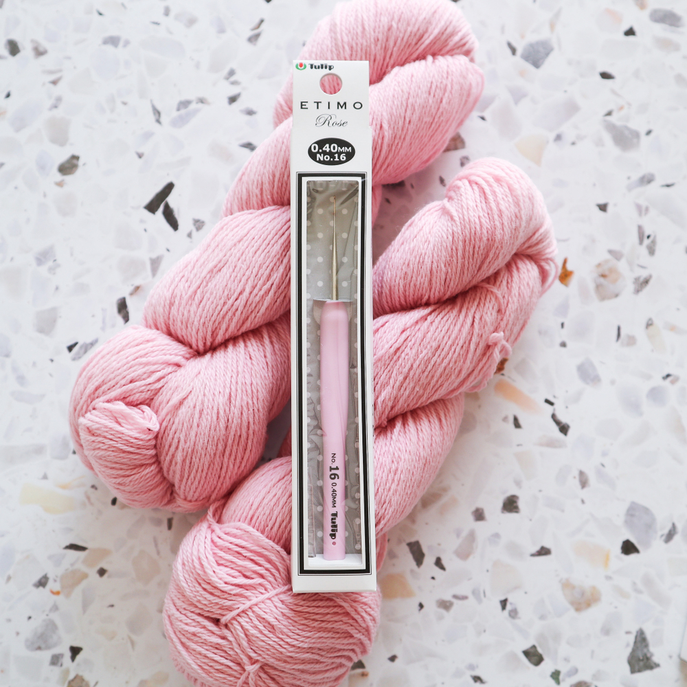 Крючок для вязания Tulip ETIMO Rose