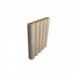 Цилиндр навивной гидрофобизированный из минеральной ваты на основе горных пород базальтовой группы RWL 100, РОКВУЛ