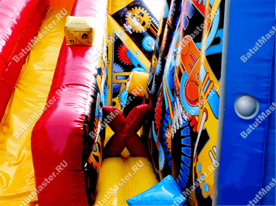 Коммерческий надувной батут "Трансформер"