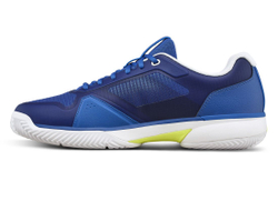 Мужские кроссовки теннисные Wilson Rush Lite 5 Clay - deja vu blue/white/safety yellow