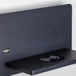 808557 Бра MURO 4,5W+3W LED 360LM+240LM ЧЕРНЫЙ 3000K