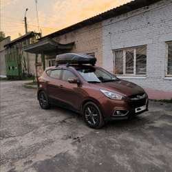 Автобокс Way-box Cobra 480 на Hyundai IX 35 без рейлингов