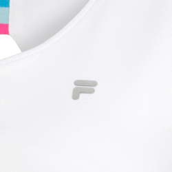 Женская теннисная майка Fila Alissa Tank Top Women - White, Multicoloured