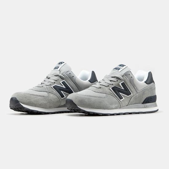 Кроссовки New Balance 574 Grey/Dark Blue