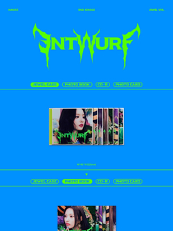Альбом NMIXX - ENTWURF 2nd Single Album JEWEL CASE 7 Version SET