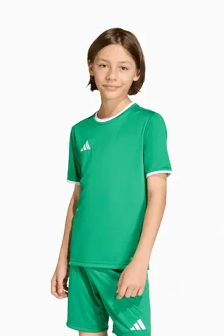 Футболка adidas Entrada 26 Junior - зеленый