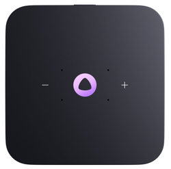 Умная колонка Яндекс Станция с Алисой Миди с Zigbee, Черная