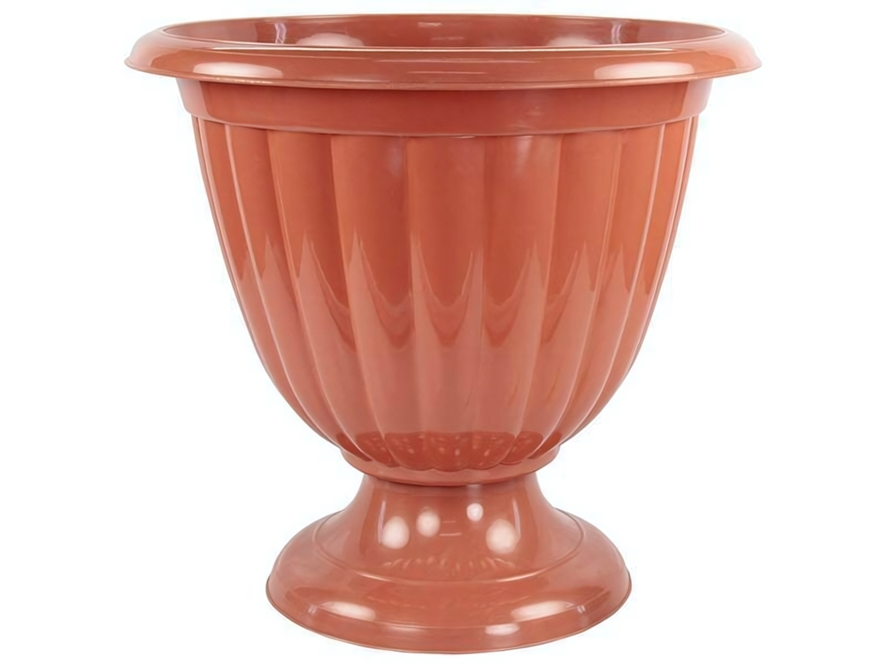 Вазон Жасмин 12л, коричневый