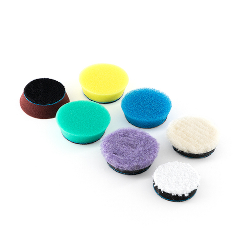 Shine Systems Nano Polisher Pad Set - набор мини-падов для iBrid, 50 мм 7шт