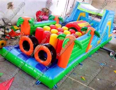 Надувная полоса препятствий "В припрыжку"