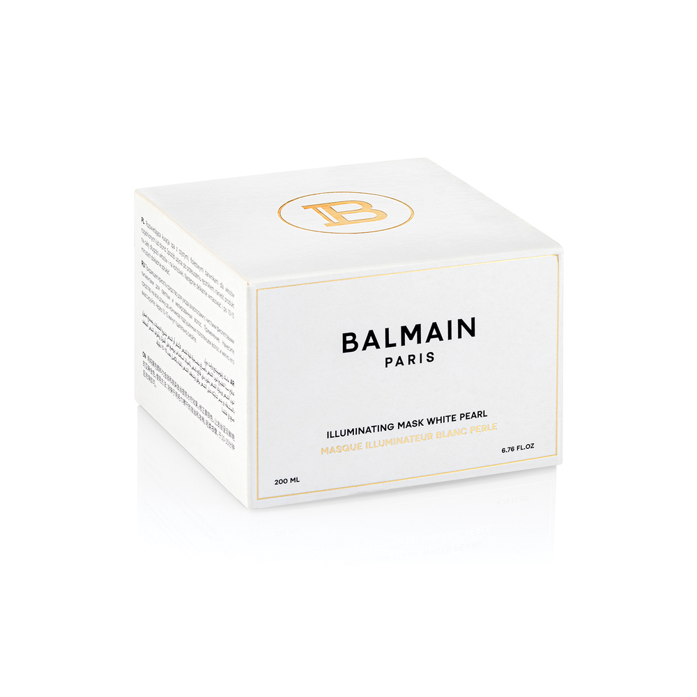 Balmain Hair Couture Маска с эффектом нейтрализации «БЕЛЫЙ ЖЕМЧУГ» ILLUMINATING MASK WHITE PEARL 200 мл