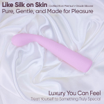 Розовый вибратор 17,5см с гладкой поверхностью для стимуляции точки G Selove TouchBend Slim Curved G-Spot Vibrator with Flexible Neck Pink