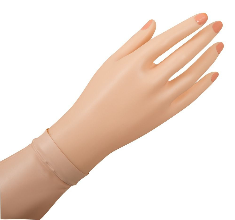 Надувная секс-кукла с анатомическим лицом и конечностями Juicy Jill (Цвет: телесный)